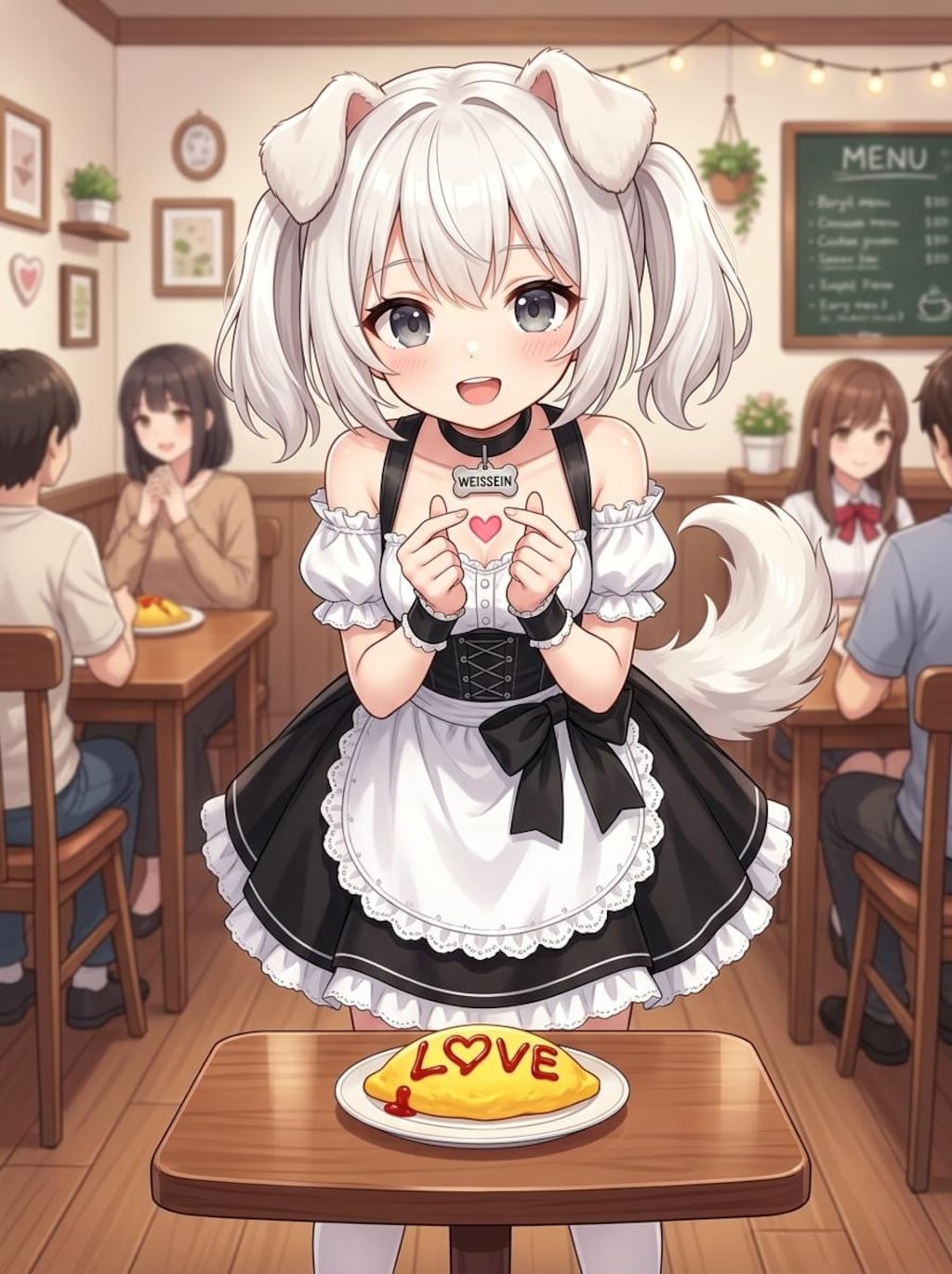 ヴァイスアインさん。敵情視察。異世界リレー