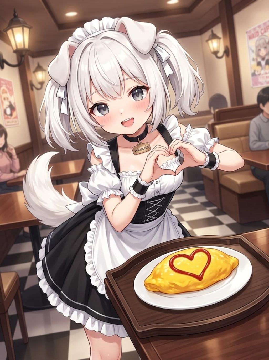 ヴァイスアインさん。敵情視察。異世界リレー