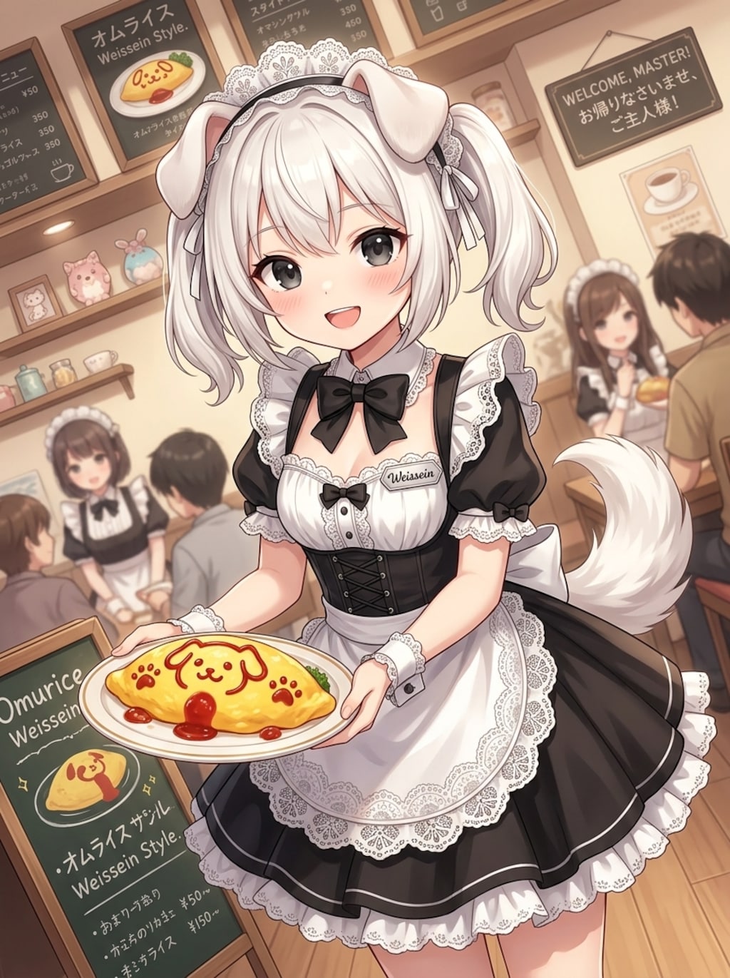 ヴァイスアインさん。敵情視察。異世界リレー