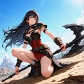 ハルバード女性のテスト 6枚目