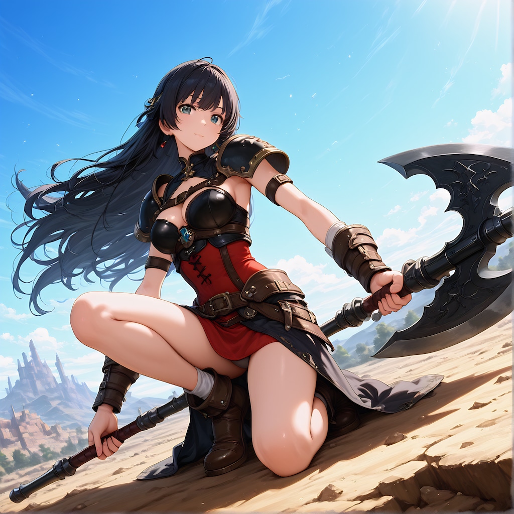 ハルバード女性のテスト