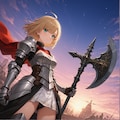 ハルバード女性のテスト 4枚目