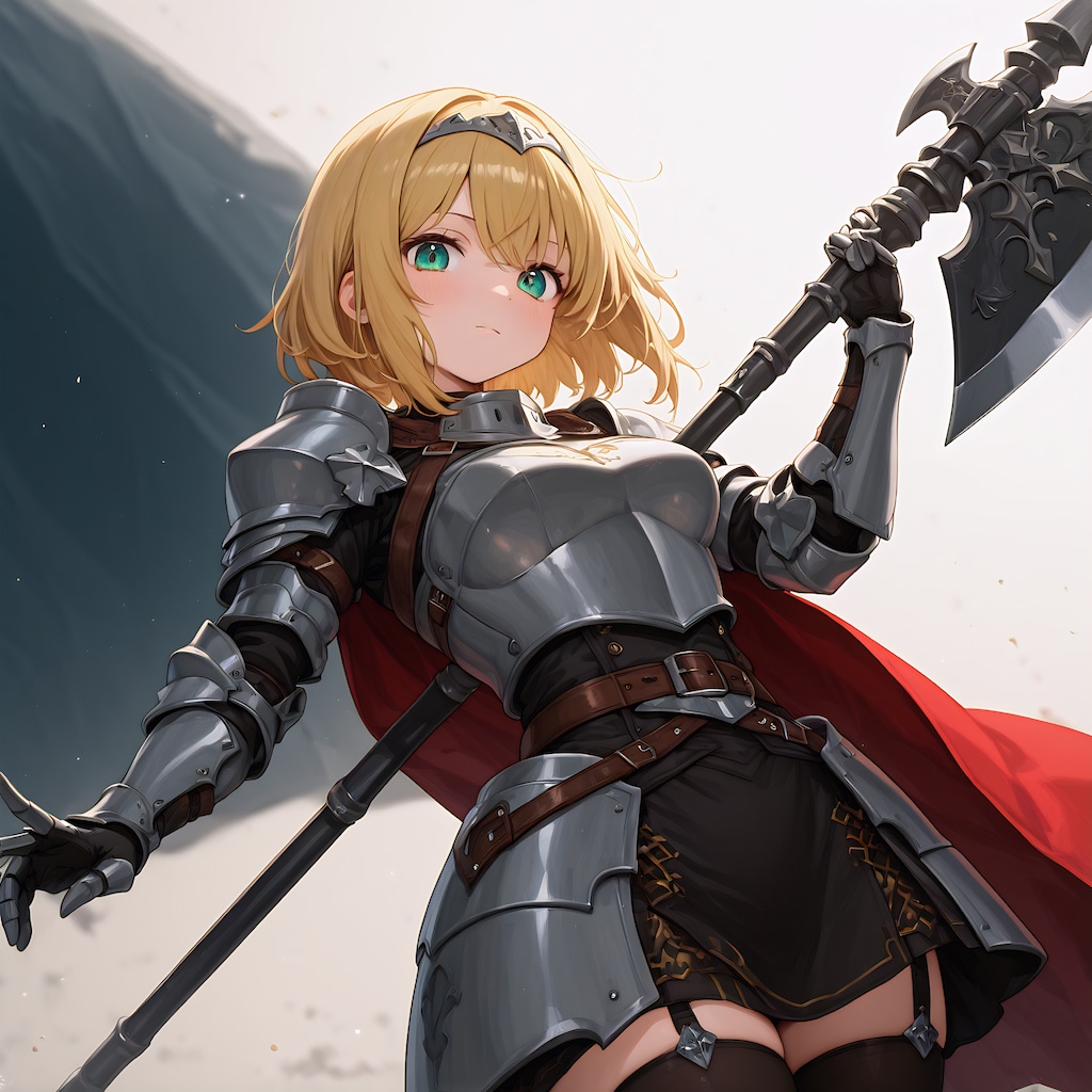 ハルバード女性のテスト