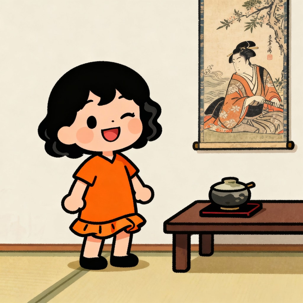 日本画とふーかちゃん