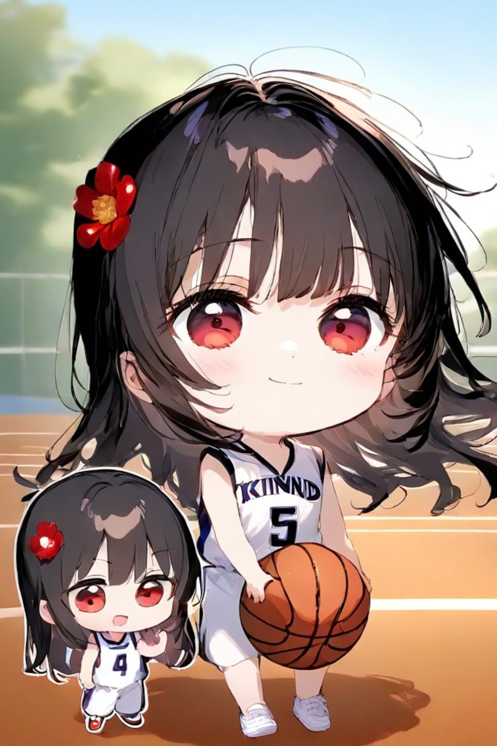 ミニトキヒメ(バスケットボール)