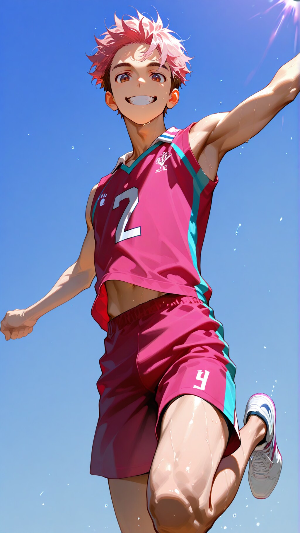 バレーを楽しむ