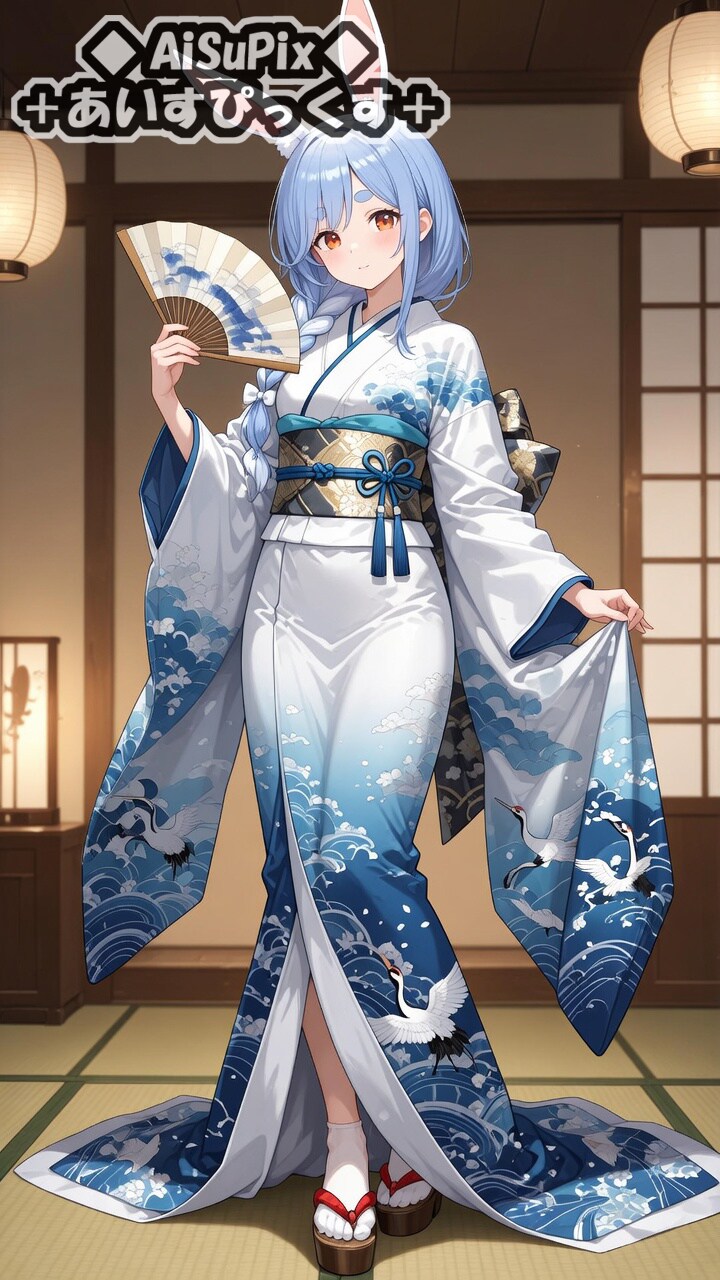 💙AiSuPix／着物ぺこらマミー💙