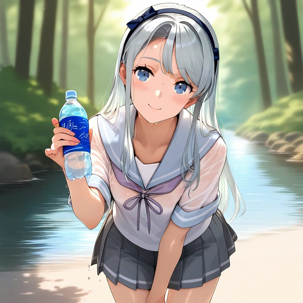 狭霧「夏は暑いですね…」