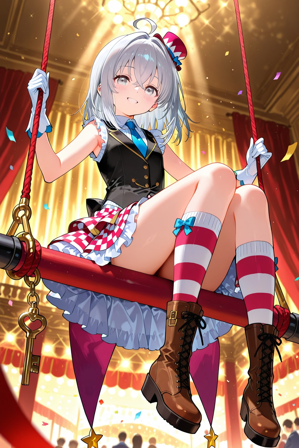 開幕を告げる雪乃