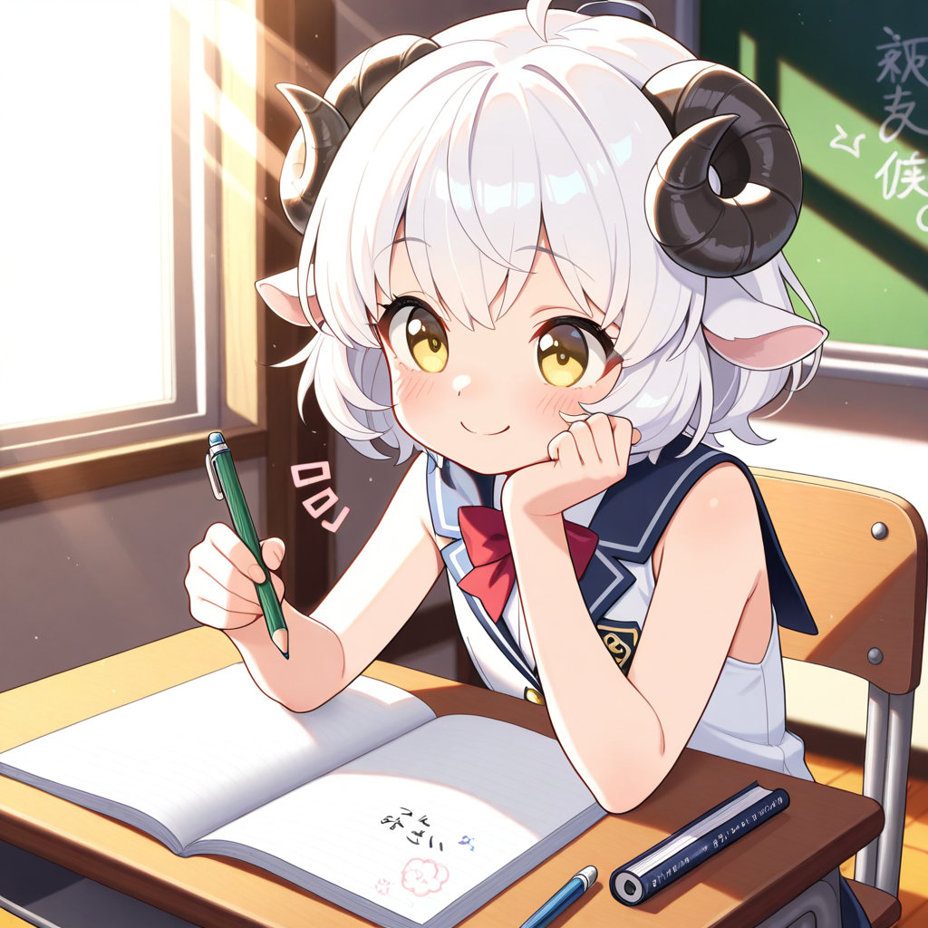 ノースリーブブレザー姿のメイちゃん♡
