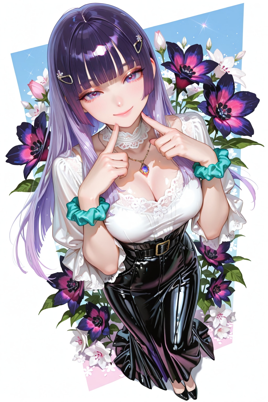 えへ❤️絵梨奈の理想の夏コーデです❤️少しは大人っぽく見えますでしょうか❤️