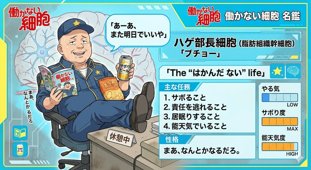 はたらかない細胞