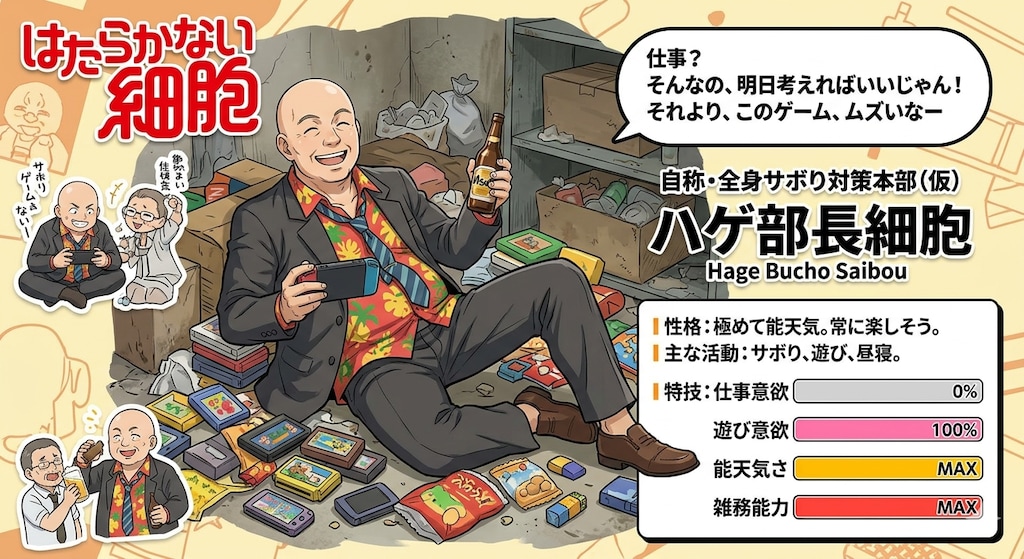 はたらかない細胞