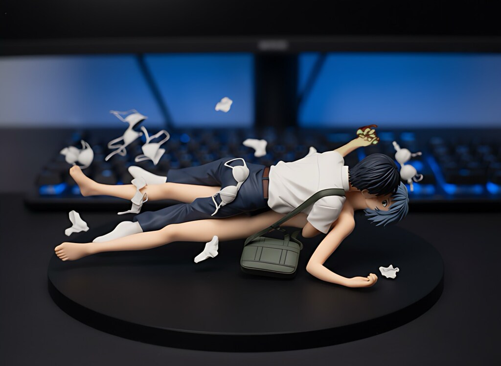 綾波さん例のシーンフィギュア