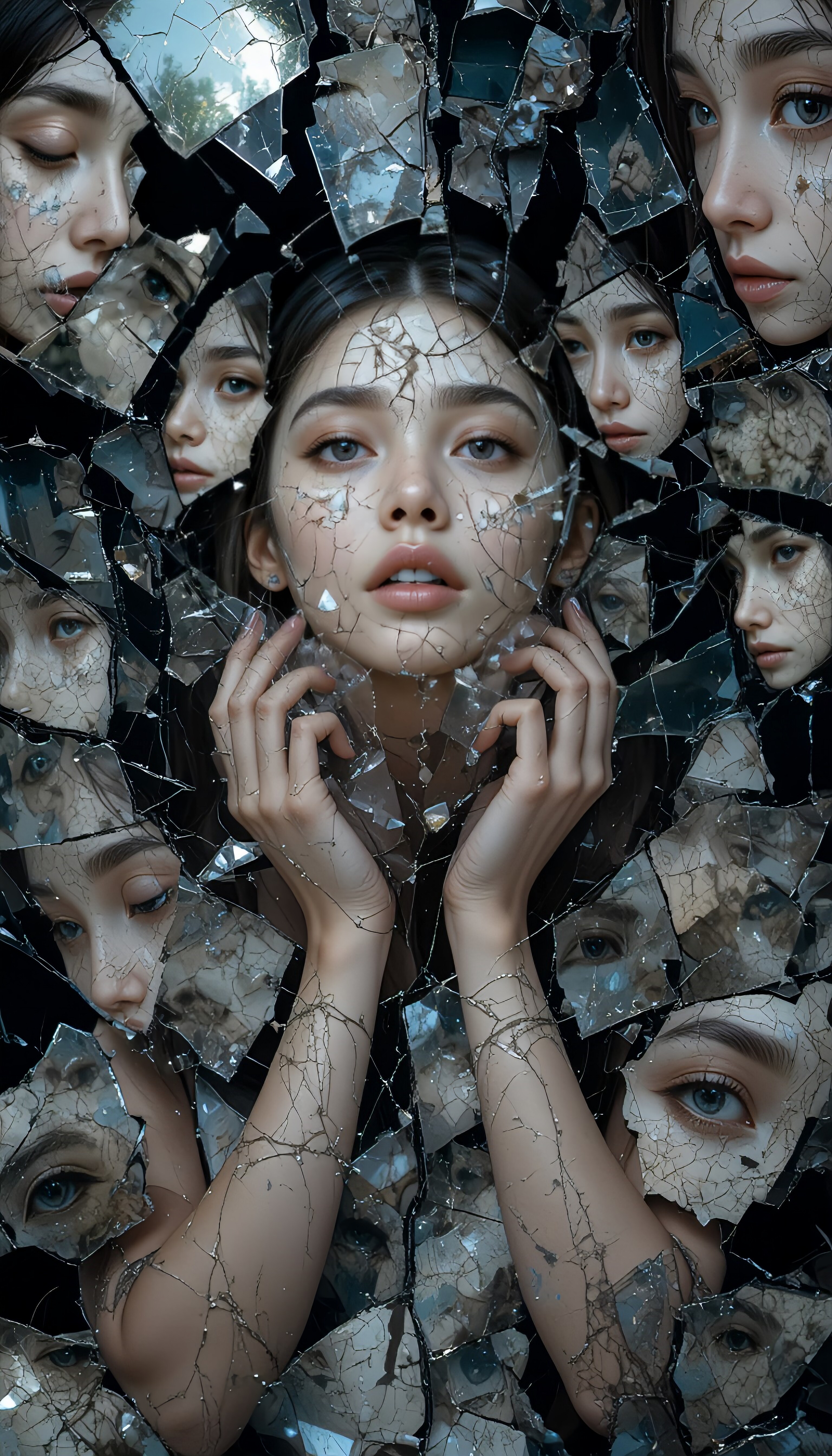 内面の崩壊 | の人気AIイラスト・グラビア