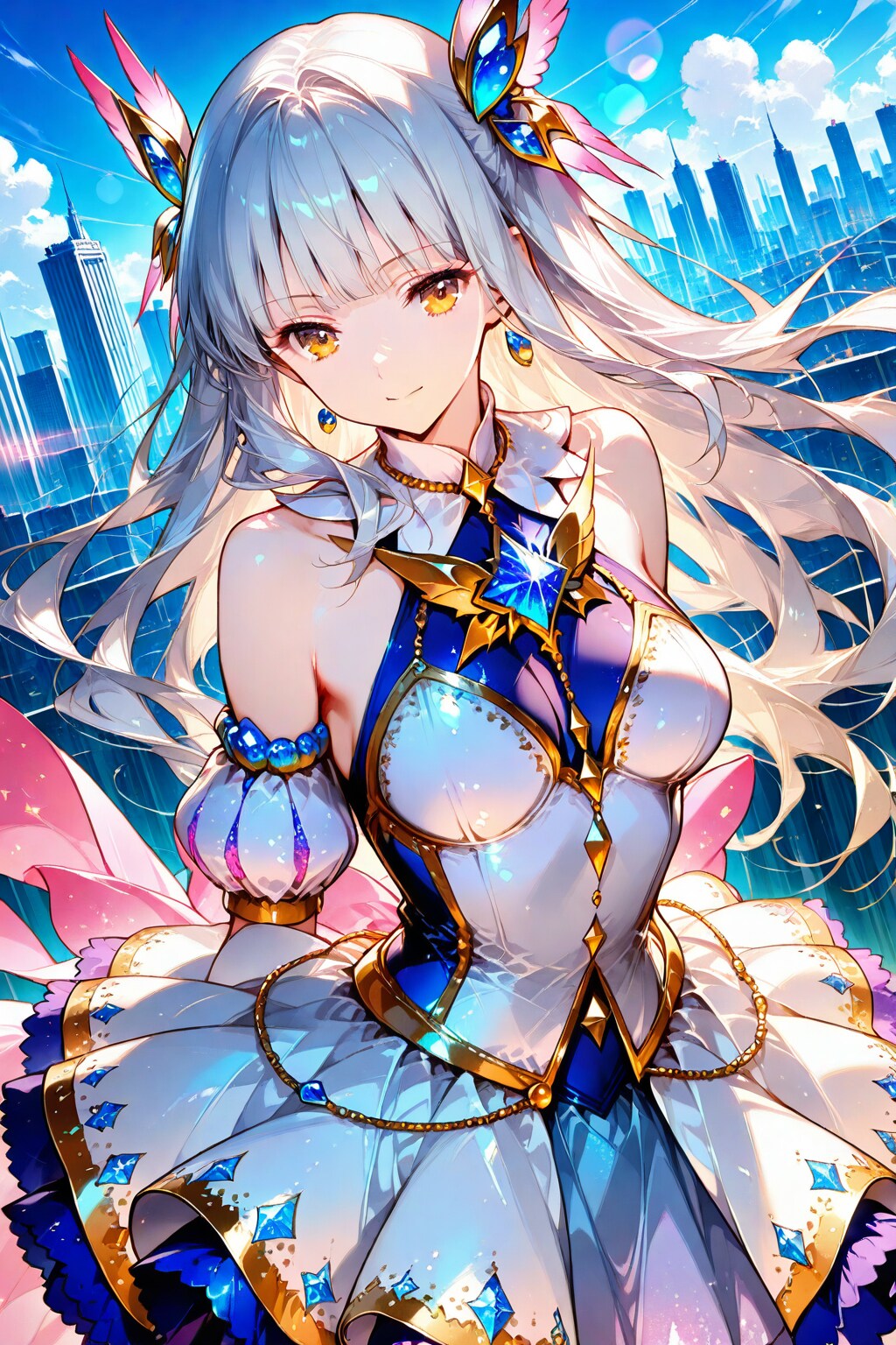 なんかゴージャスな魔法少女 | の人気AIイラスト・グラビア