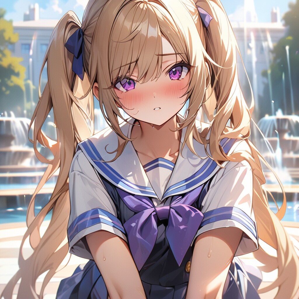 ポニーテールの結菜(ゆな)