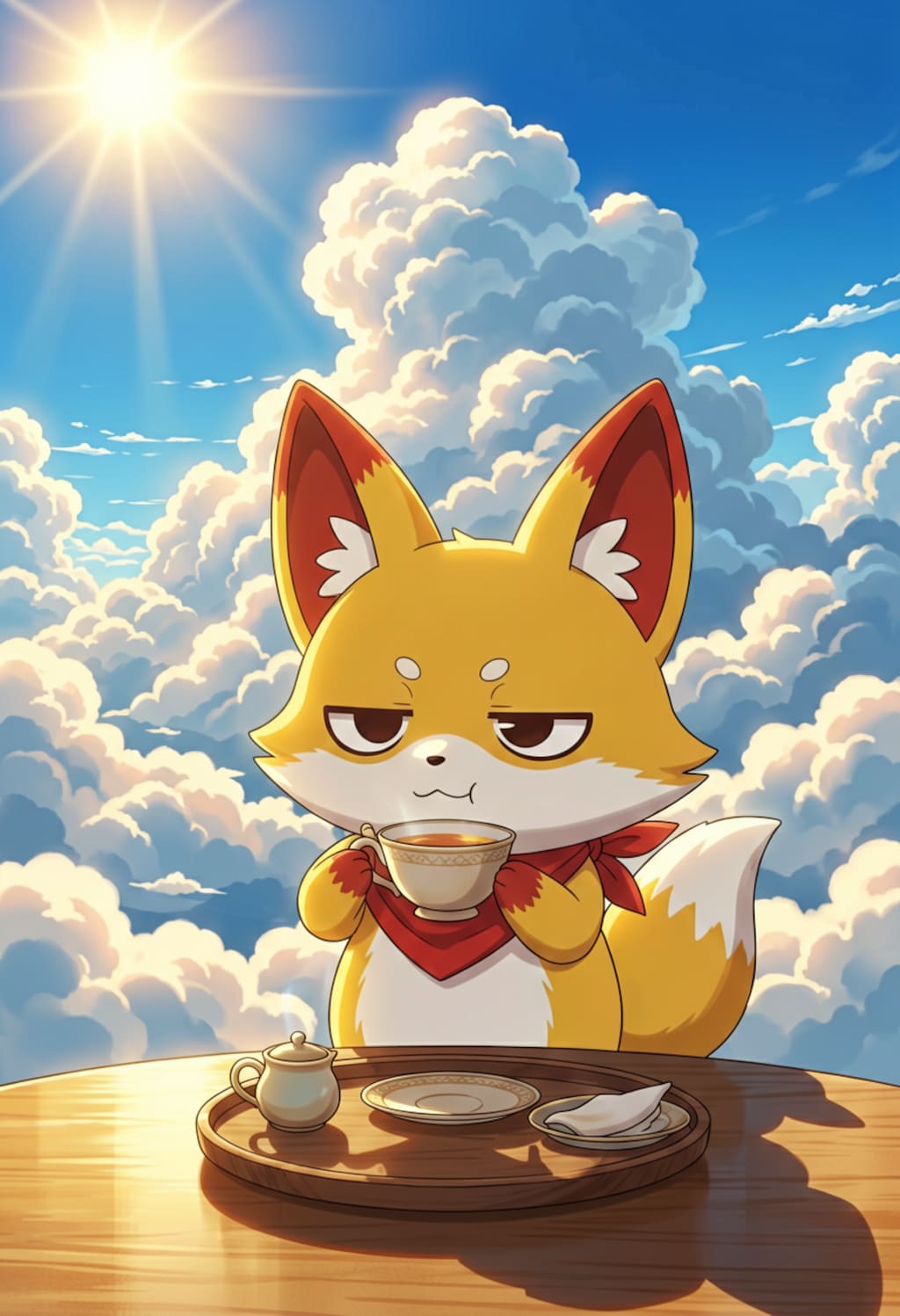 天空のキツネ