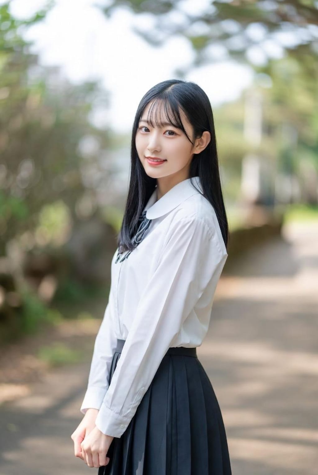 制服トップレス