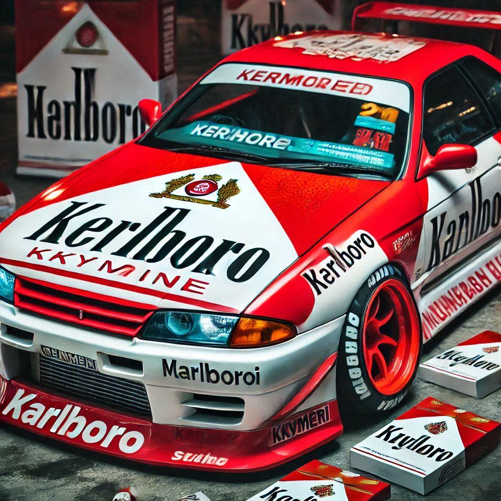 マルボロカラースカイラインGT-R | の人気AIイラスト・グラビア