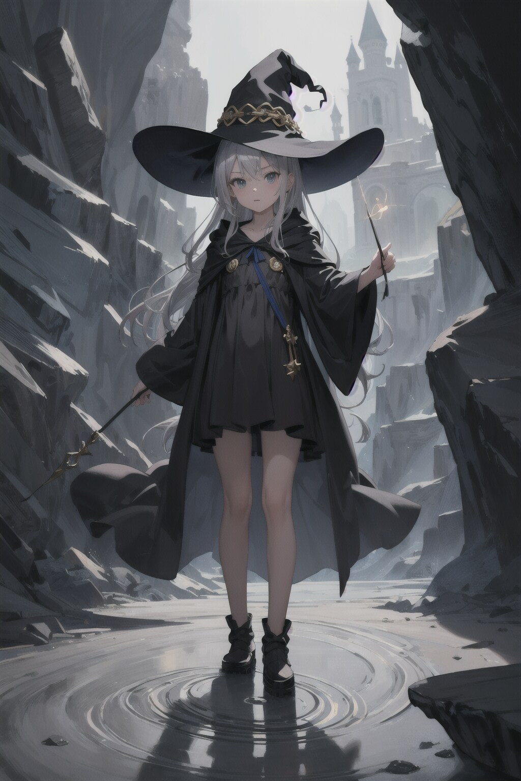 駆け出し冒険者の女魔法使いさん