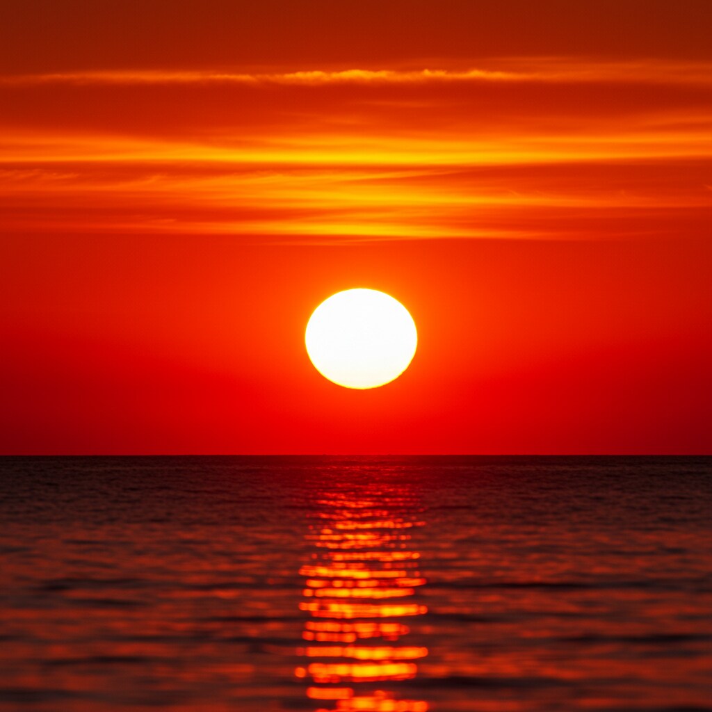 沈む太陽