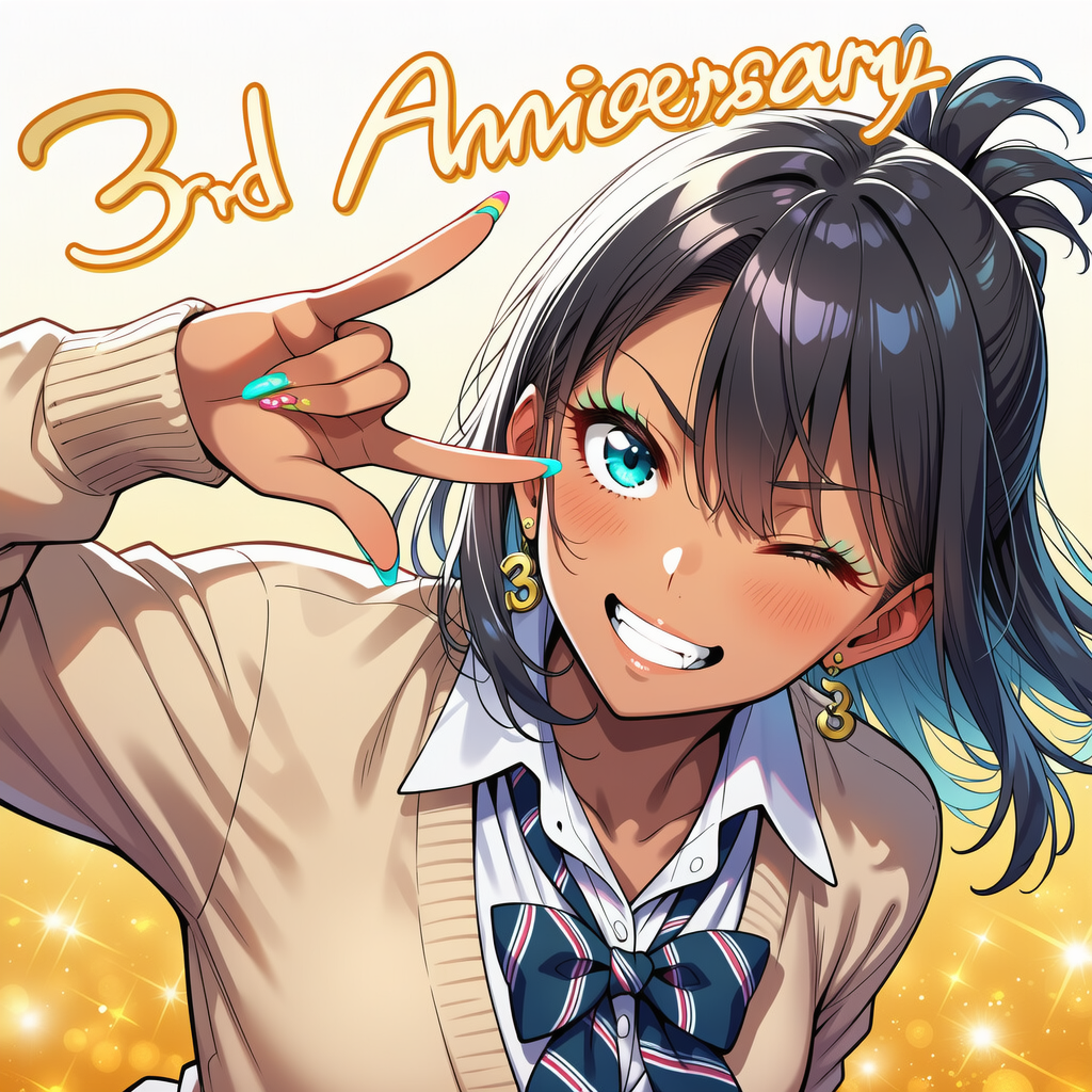 3周年🎉