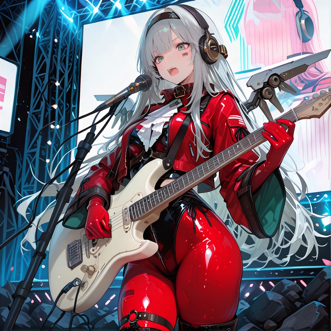 銀髪碧眼 | の人気AIイラスト・グラビア