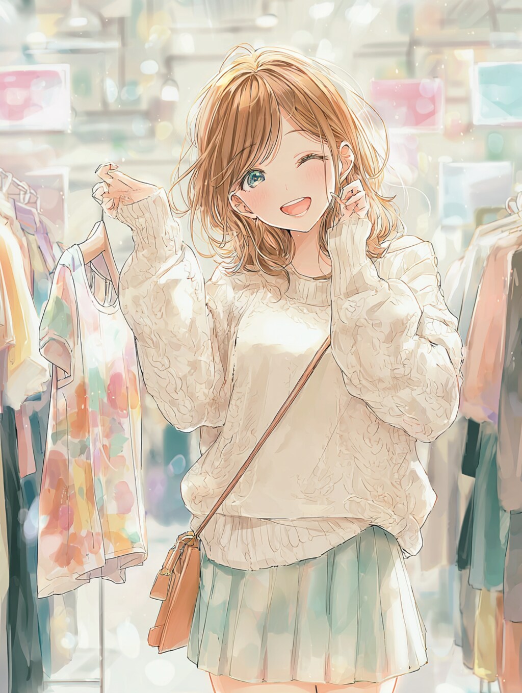 冬物ショッピング