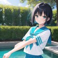 真夏のウォータープレイ 8枚目