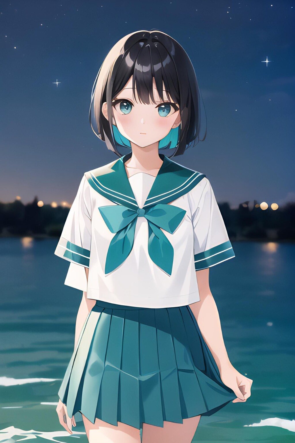 真夏のウォータープレイ