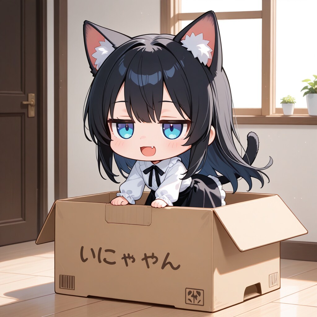 箱入り猫娘