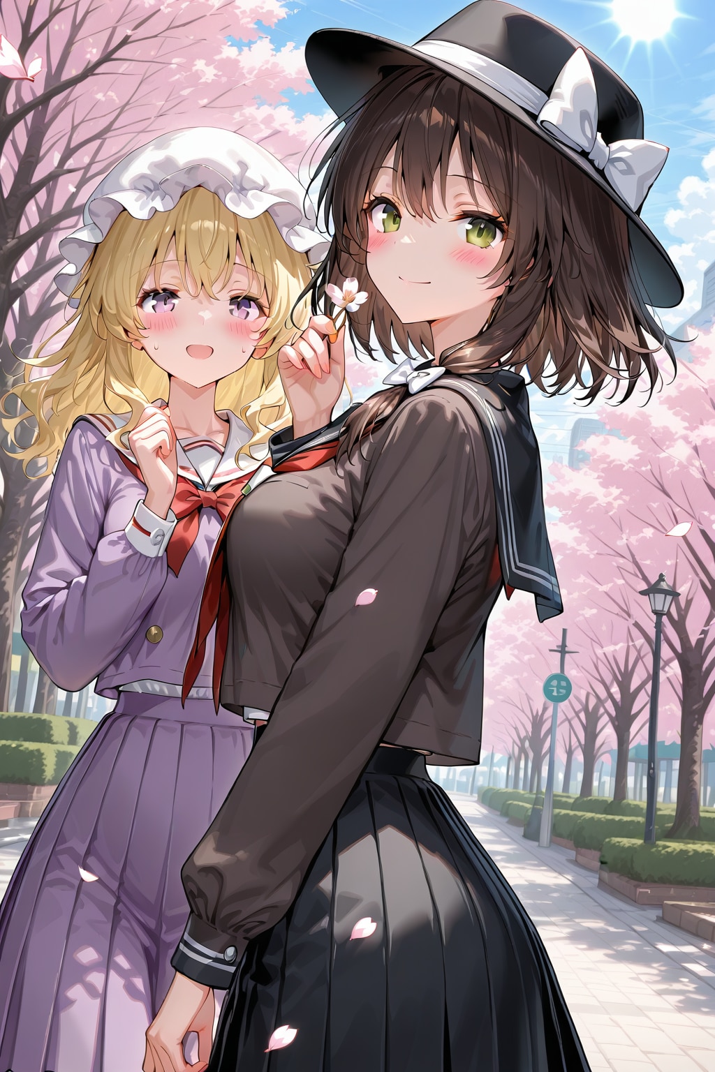 🌸花見🌸 | の人気AIイラスト・グラビア