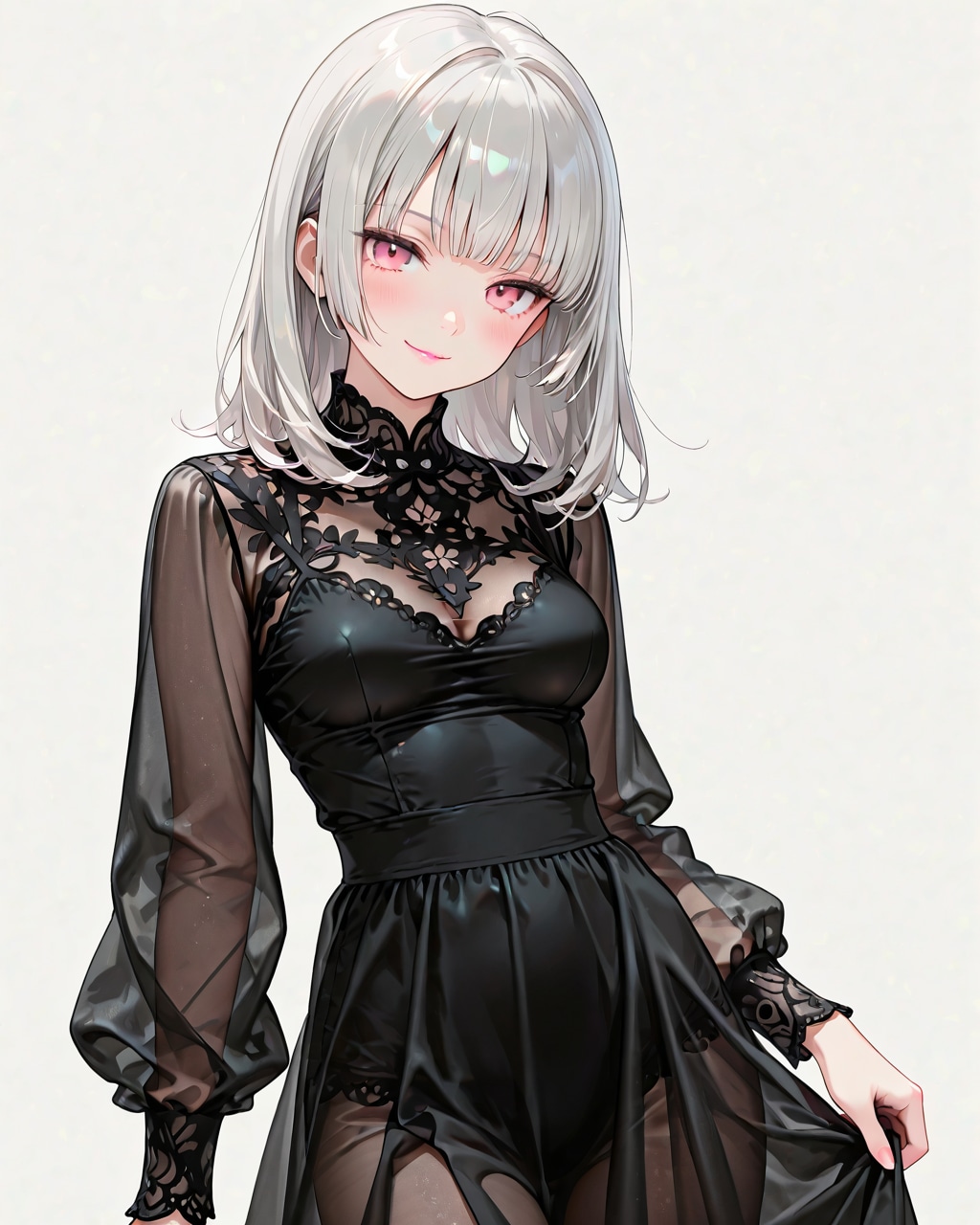 黒ドレスの女の子