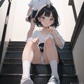 非常階段と美少女 5枚目