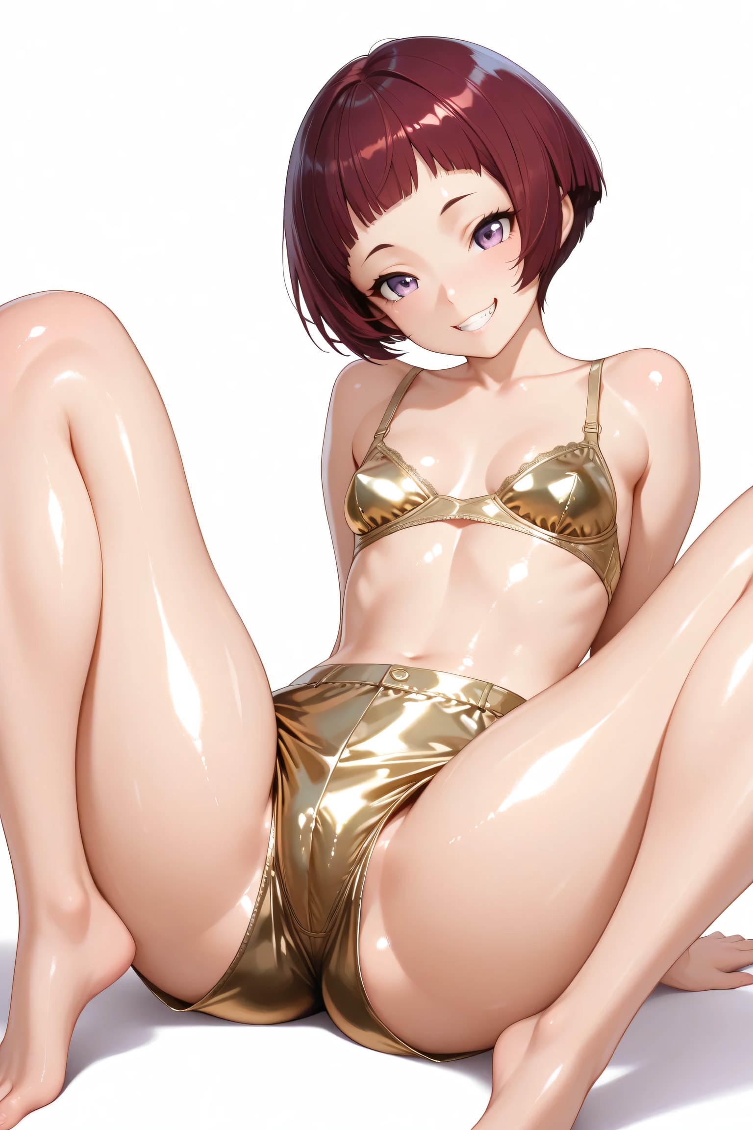 貧乳×サテン / グラビア