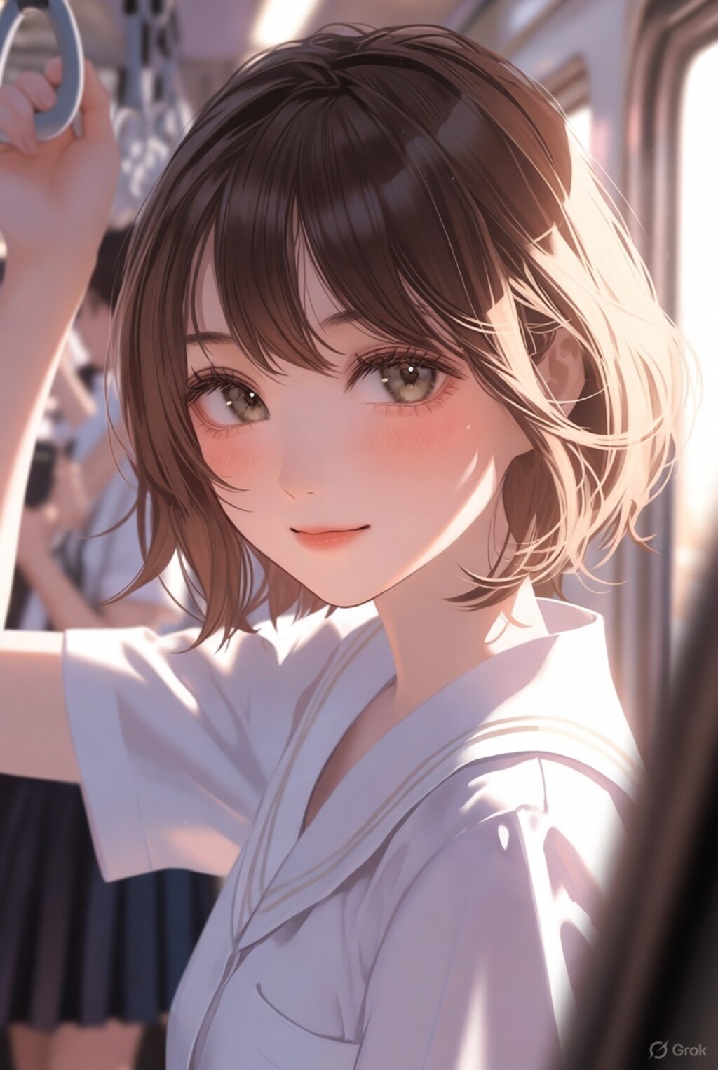 茶髪ボブの少女４