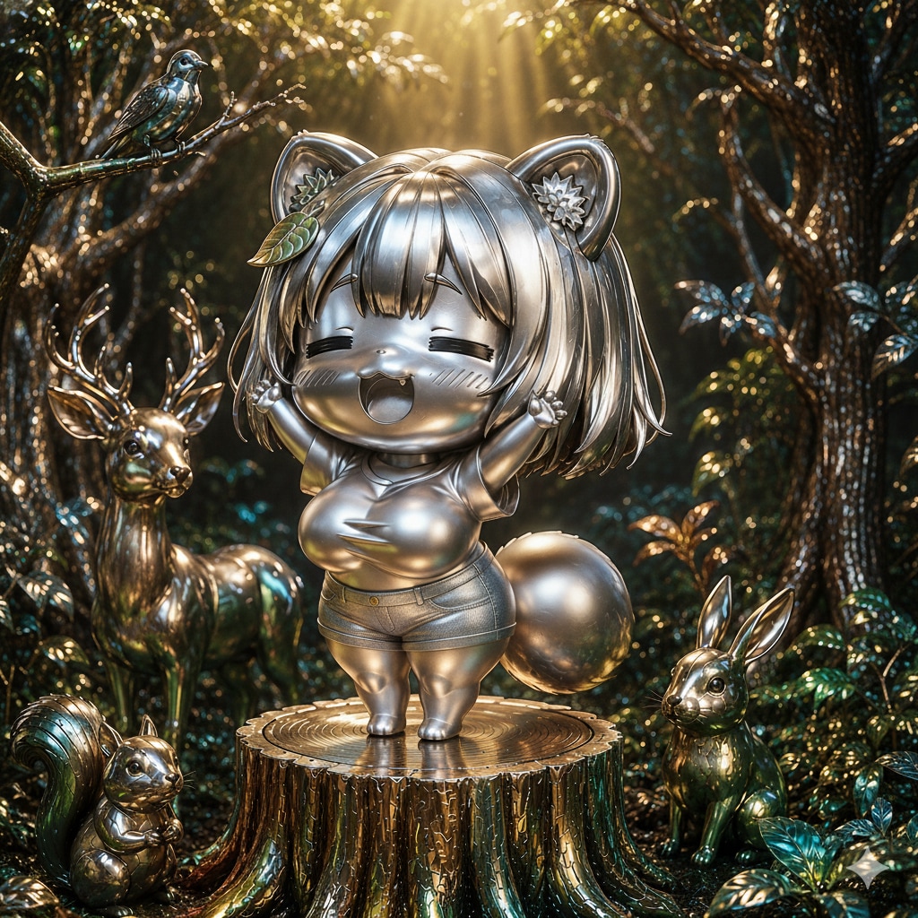 メタルの森の仲間たち | の人気AIイラスト・グラビア