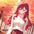 【ＬＩＬＡＣ様版】長身美脚赤髪紫目美少女（春夏秋冬） 7枚目