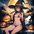 ハロウィンの魔女っ子さん251031 4枚目
