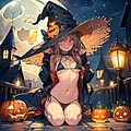 ハロウィンの魔女っ子さん251031 3枚目