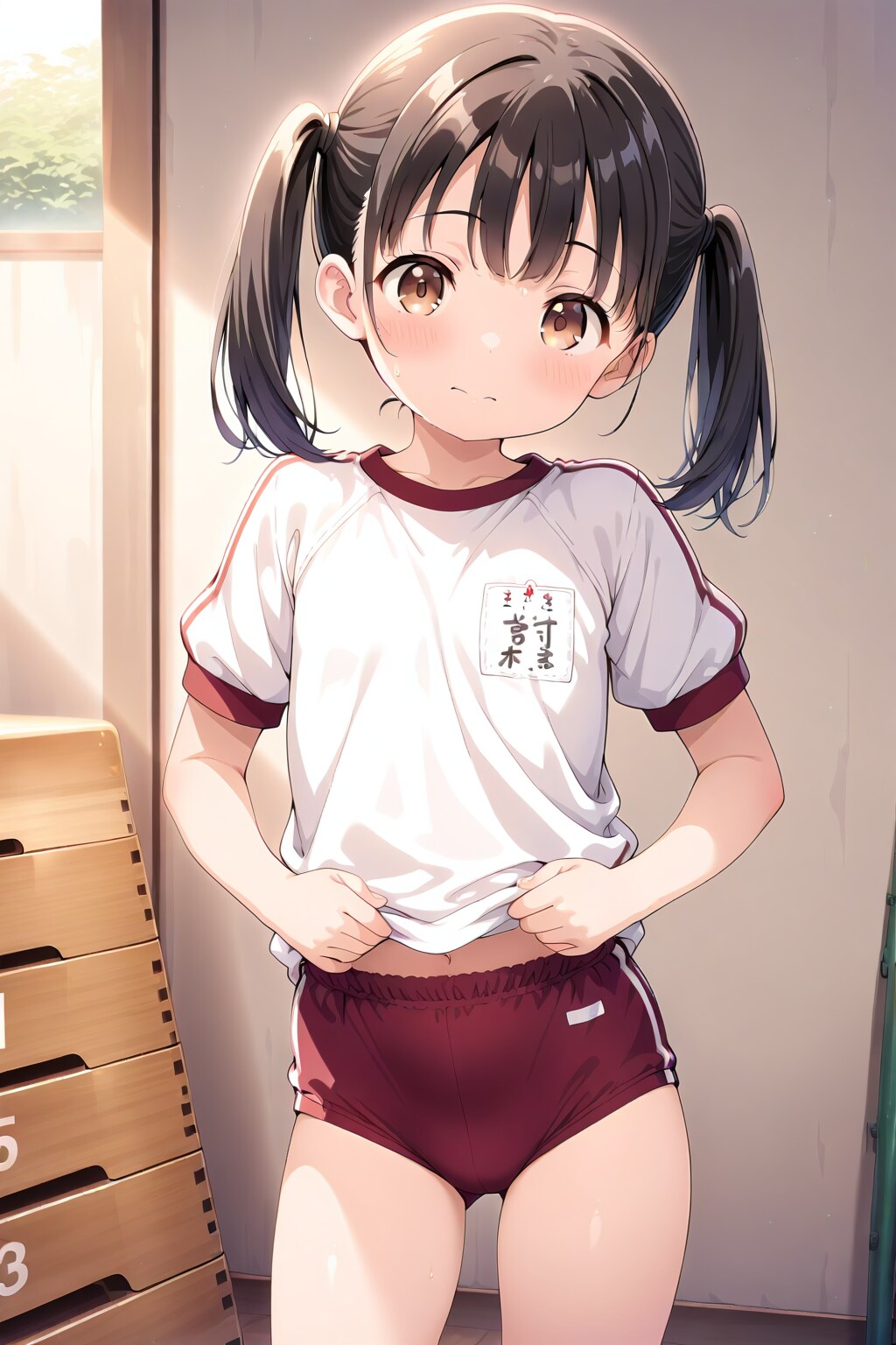 体操服美少女