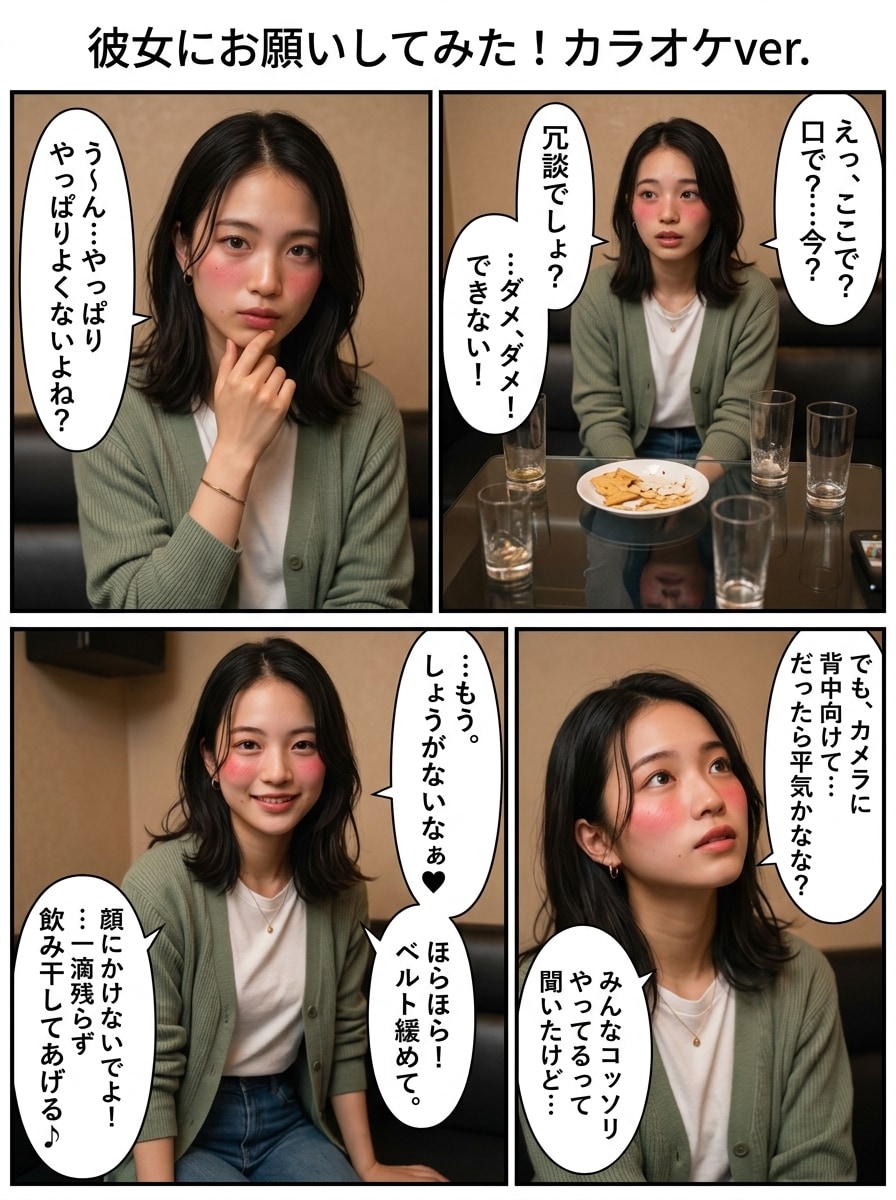 「彼女にお願いしてみた！」