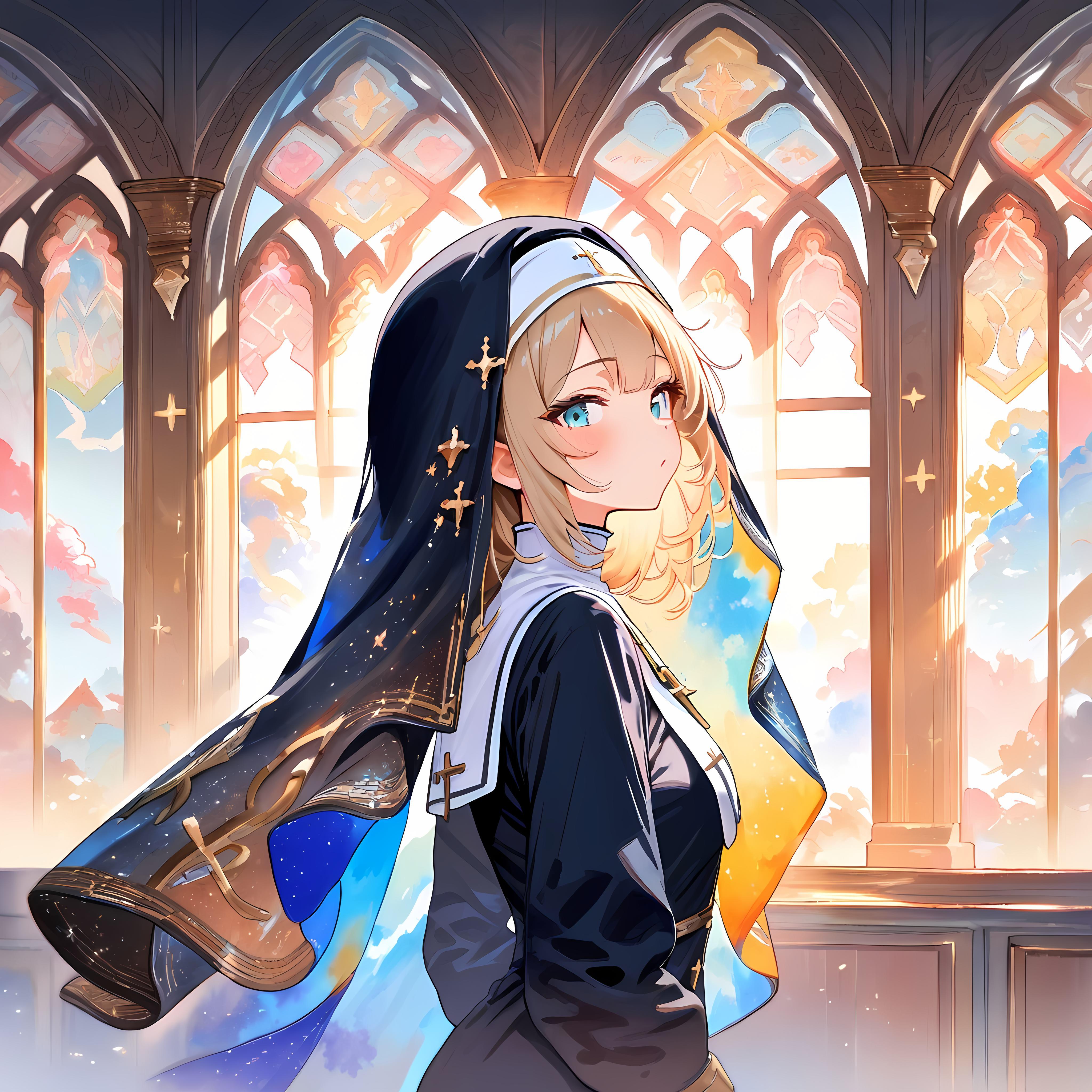 修道女。 | の人気AIイラスト・グラビア