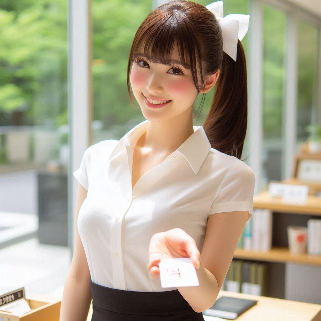 弊社受付嬢