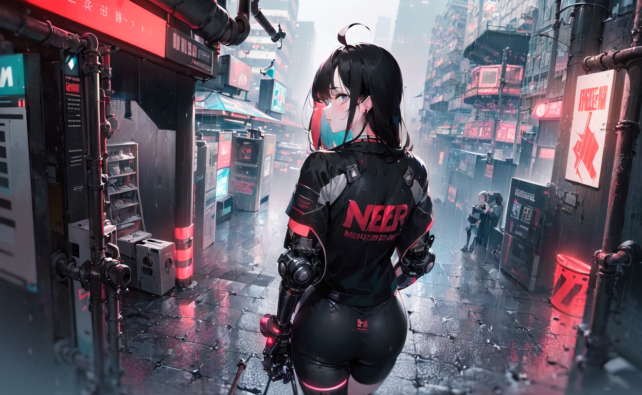 電脳都市と電脳少女