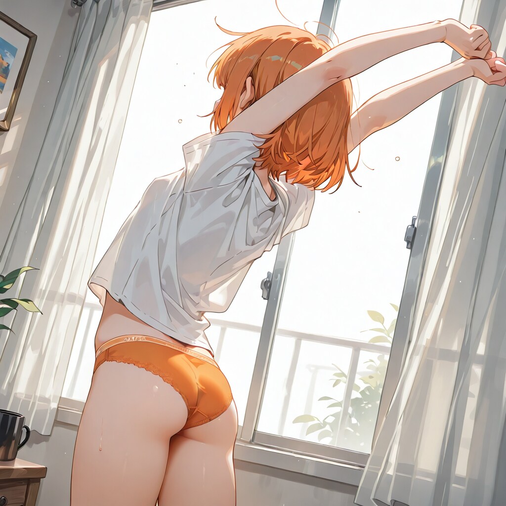 今日はオレンジ