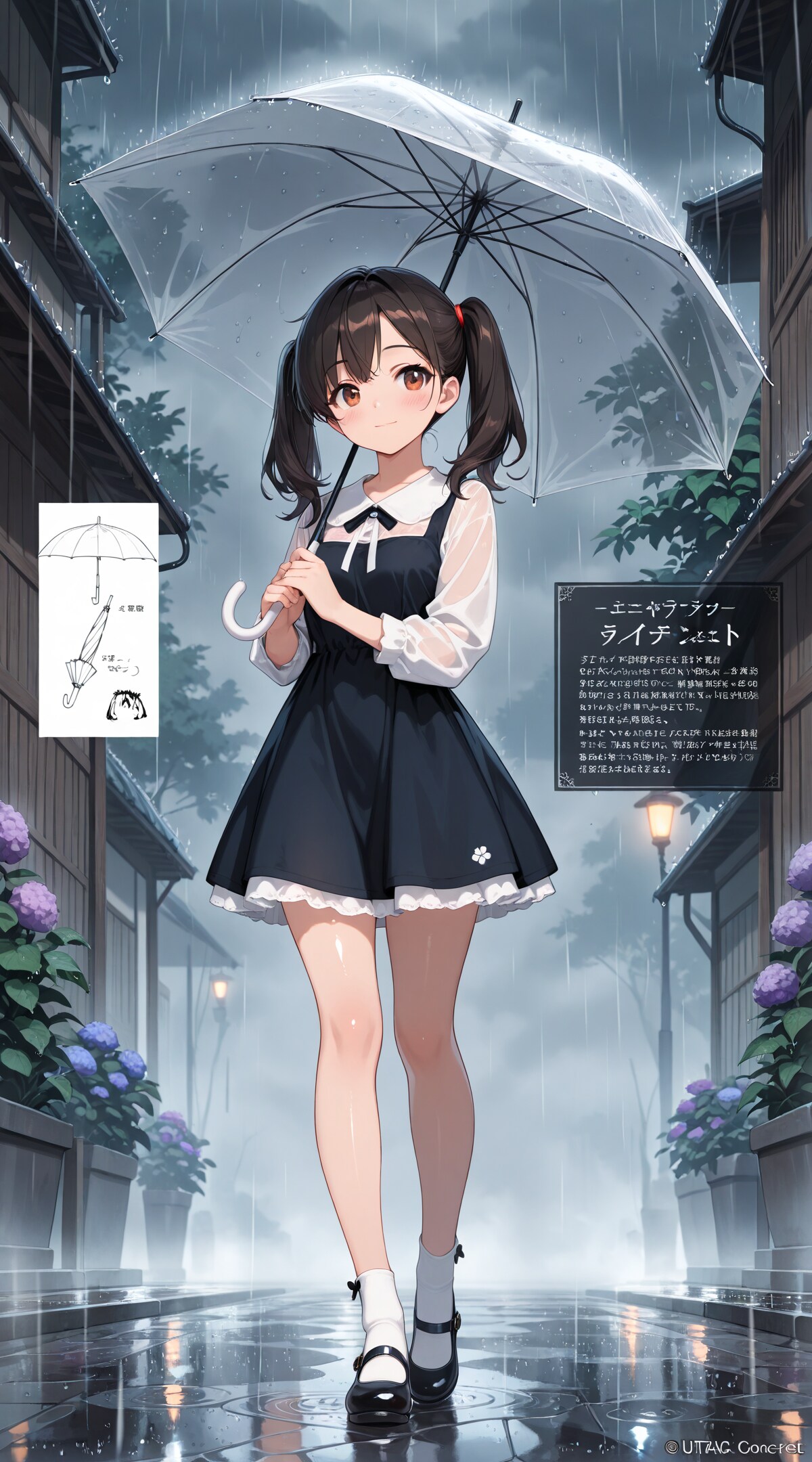 梅雨 1 | の人気AIイラスト・グラビア