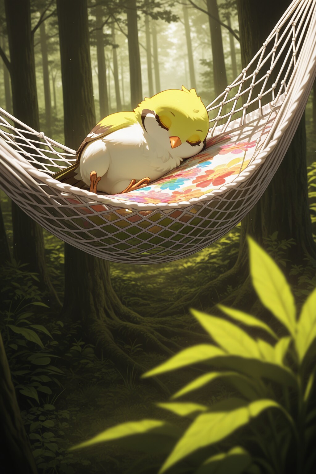 寝る鳥 | の人気AIイラスト・グラビア