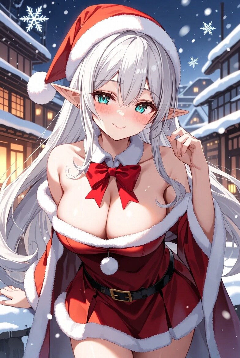 サンタコスのエルフさん